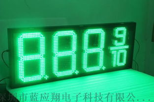 深圳廠家藍(lán)應(yīng)翔 引領(lǐng)加油站油價牌升級，打造高效戶外數(shù)字廣告新方案